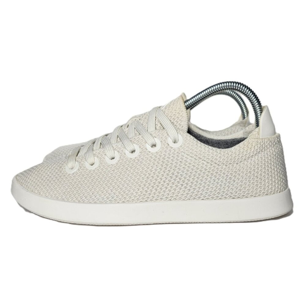 Allbirds Womens Tree Piper Sz 9 White Knit Lace Up Lightweight Comfort Sneakers - Picture 4 of 15